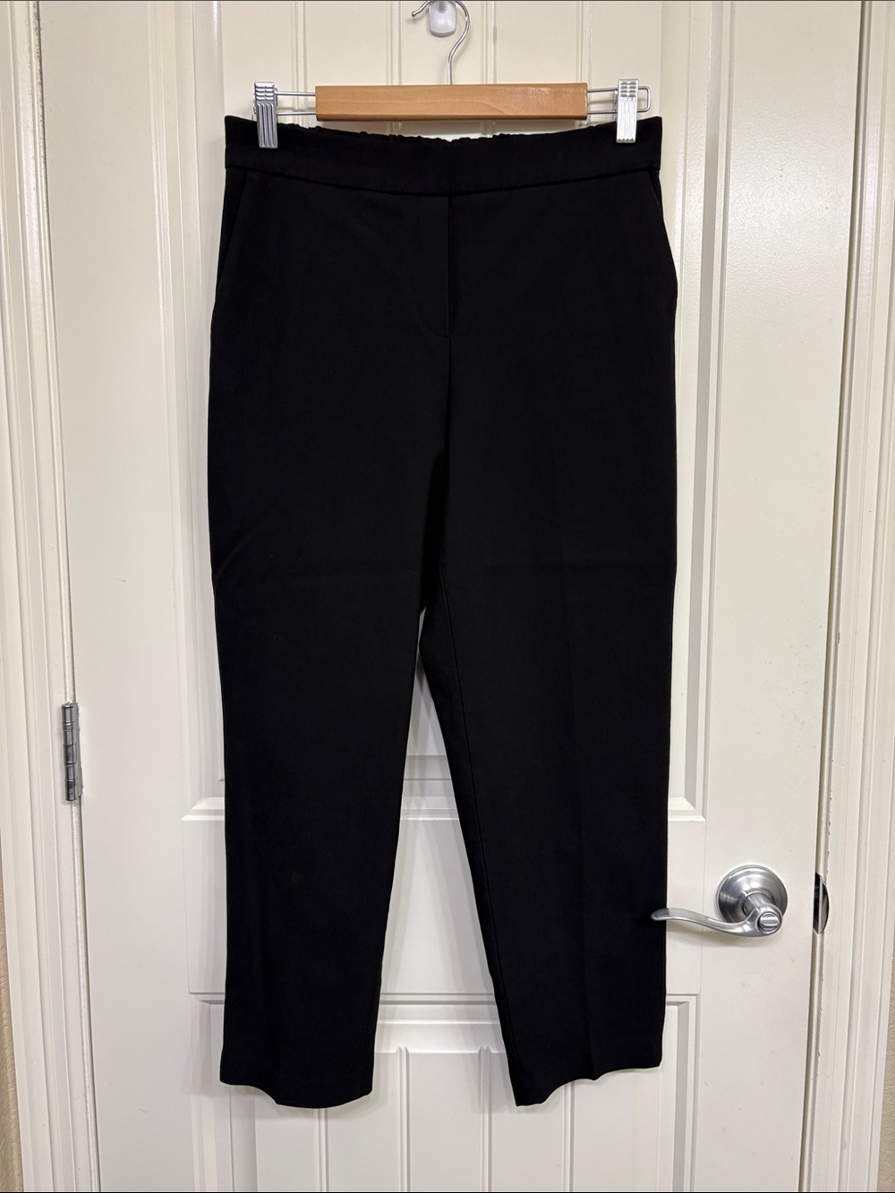 Barbara. Black Women's Stretch Pull-On Pants
